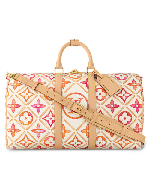 Louis Vuitton Keepall Bandouliere 45 M11251 Peachblow